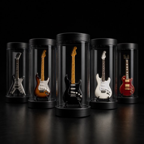 Mini guitar collectibles
